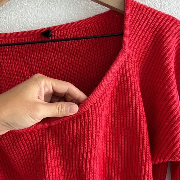 BEN TAVERNITI UNRAVEL PROJECT Red Sweater - Picture 5 of 14